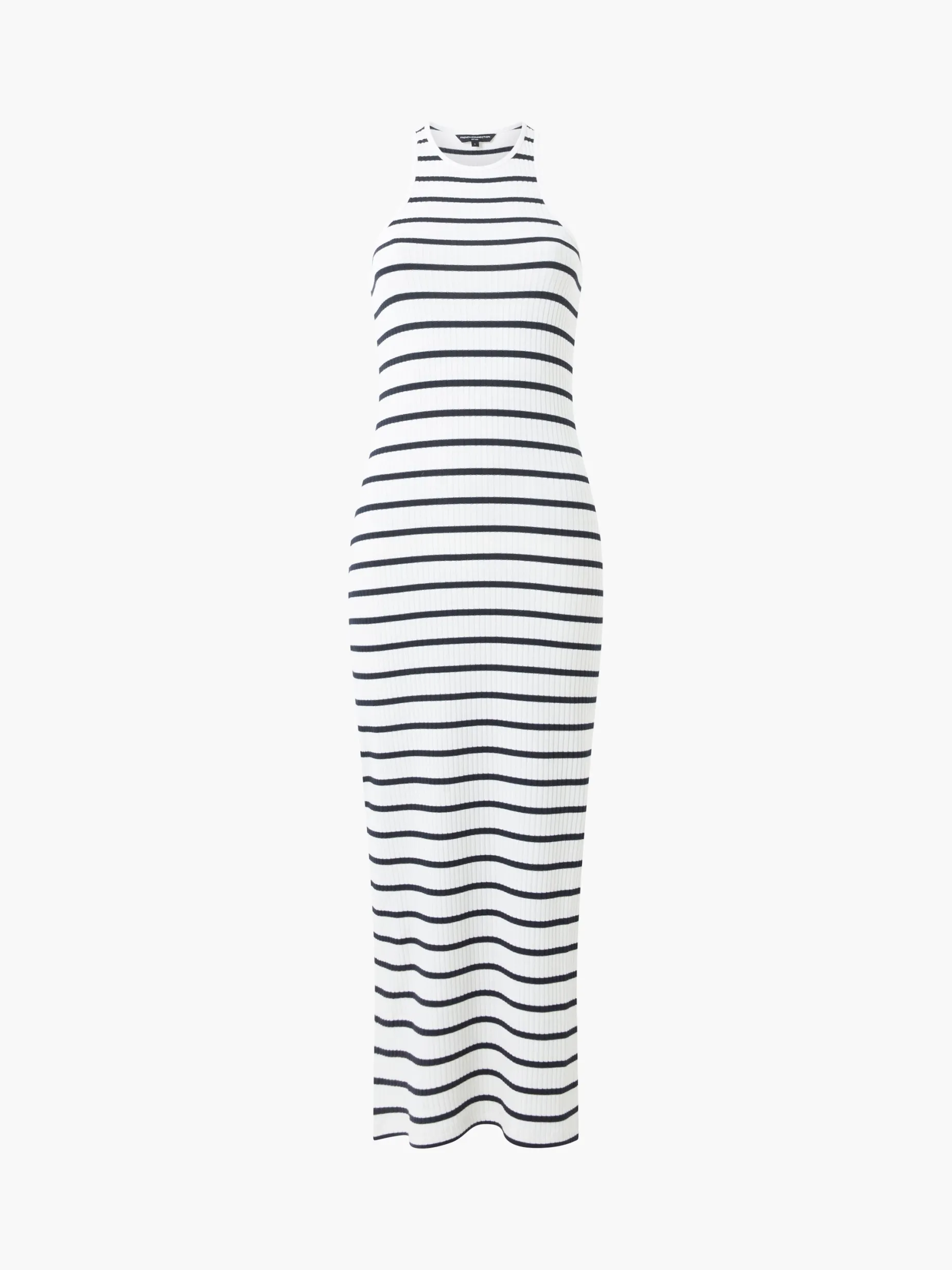 French Connection Maxi Dresses-Tommy Rib Stripe Racer Back Dress