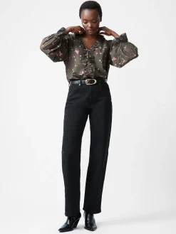 French Connection Trousers|Jeans-Toms Denim Bleach Line Jeans 32 Inch