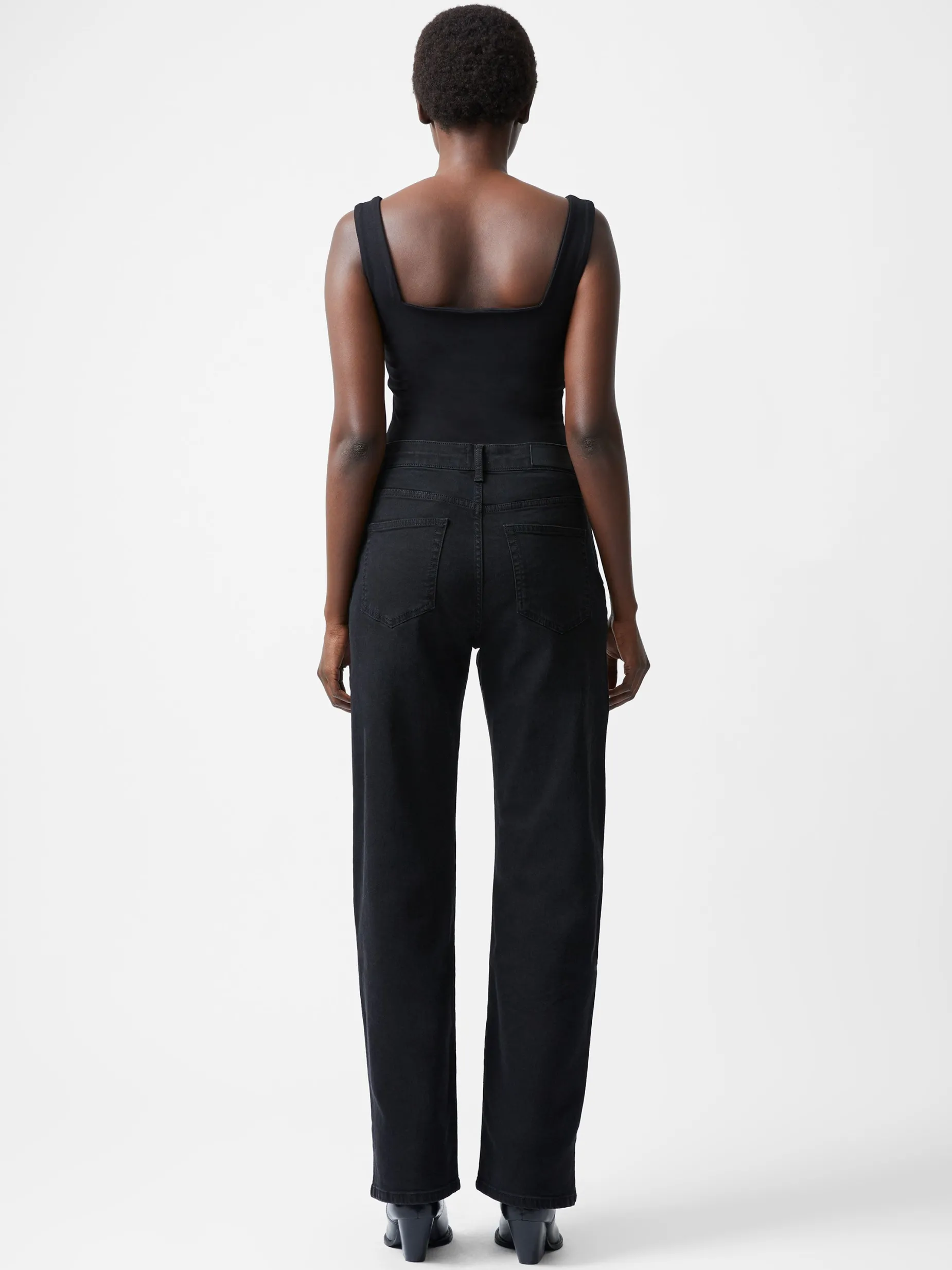 French Connection Trousers|Jeans-Toms Denim Bleach Line Jeans 32 Inch