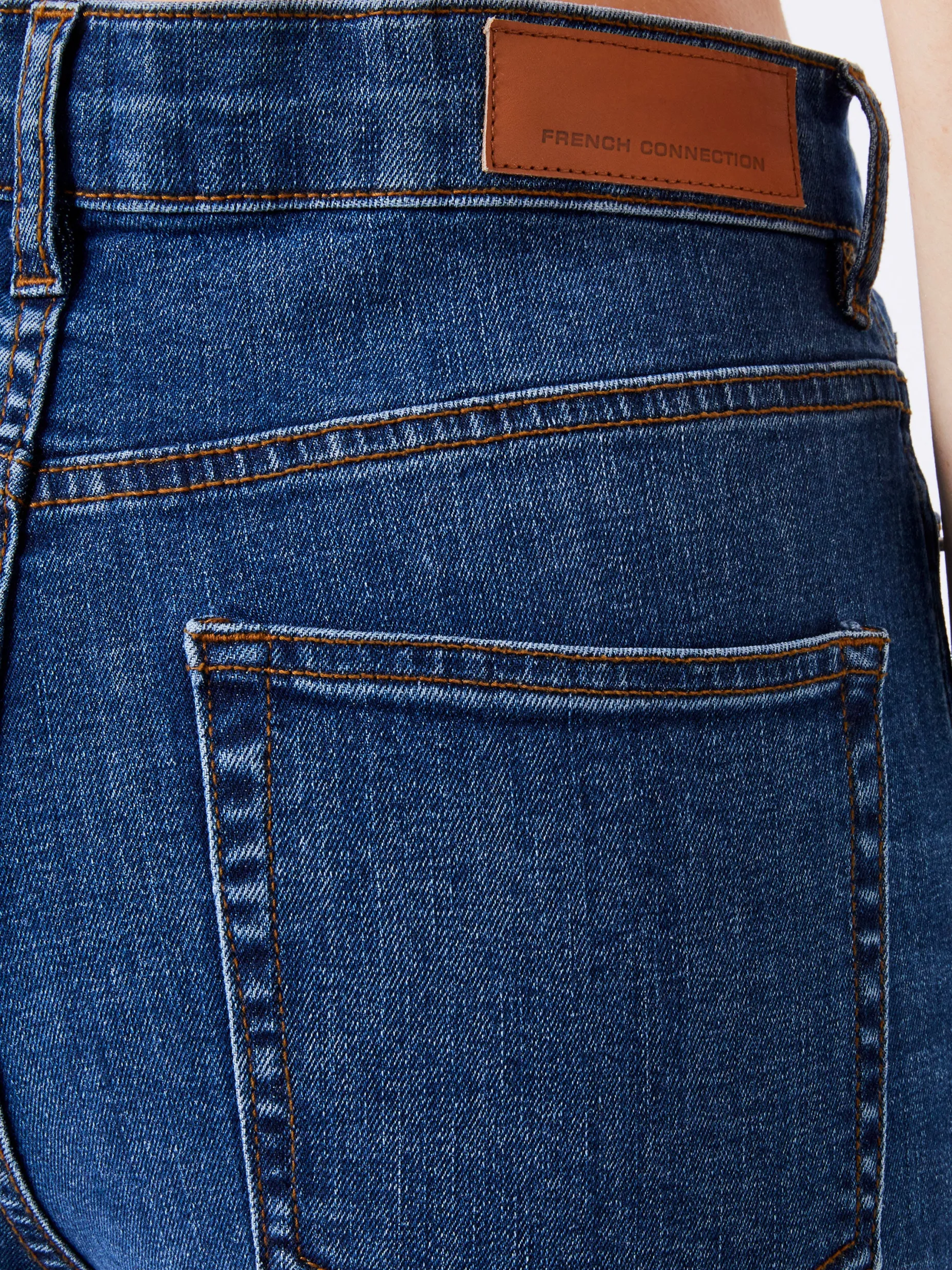 French Connection Trousers|Jeans-Toms Denim Bleach Line Jeans 32 Inch