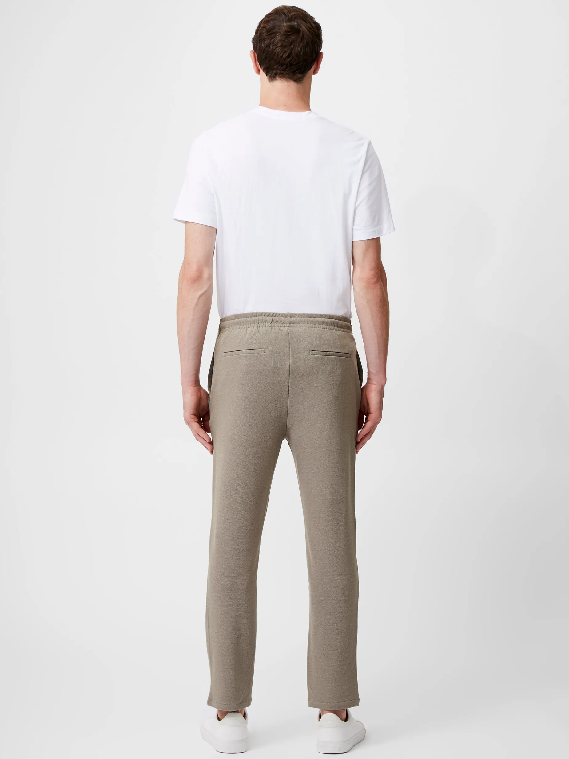 French Connection Trousers-Twill Tie Waistband Joggers