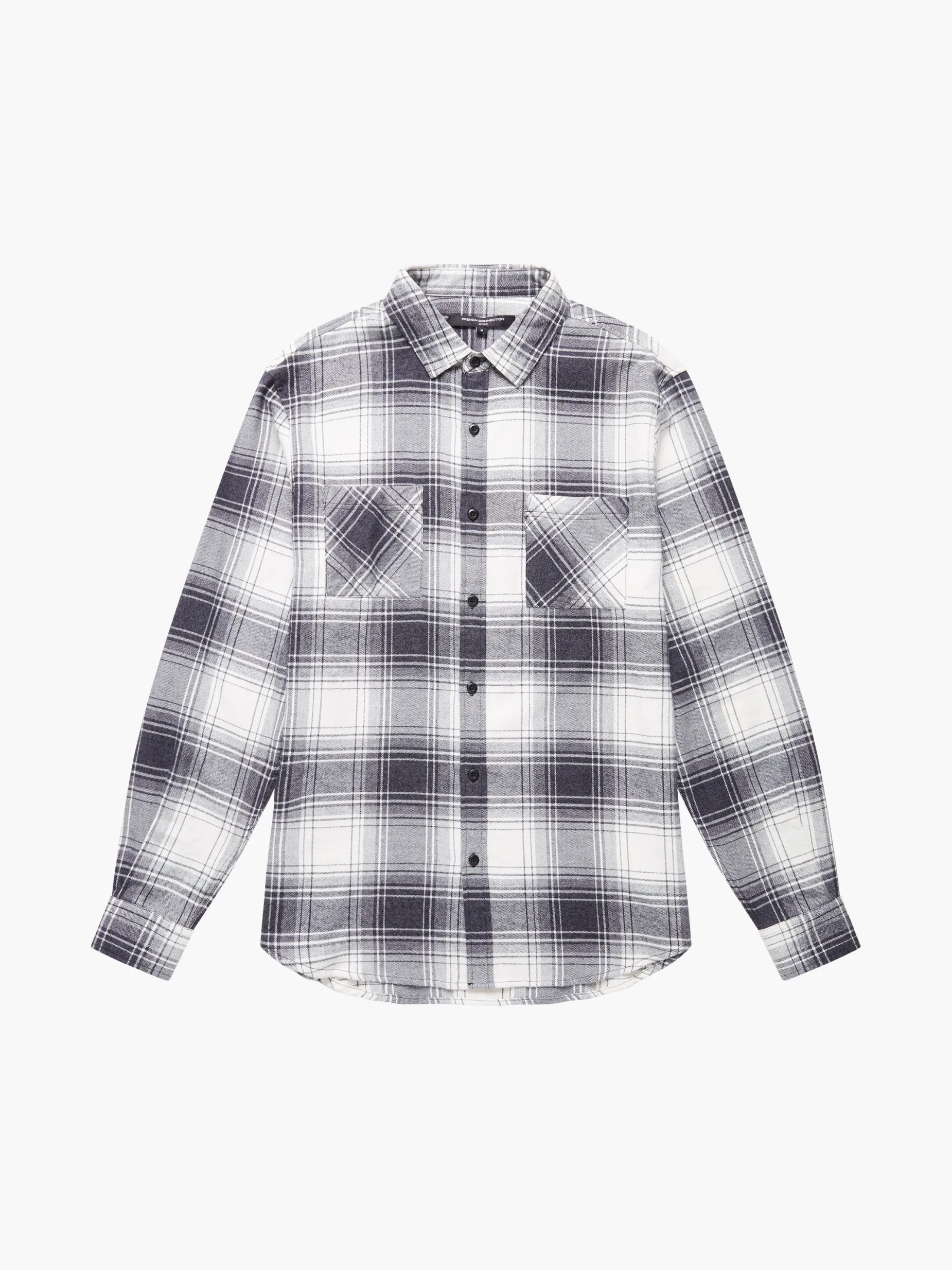 French Connection Shirts-Two Pocket Flannel Shirt