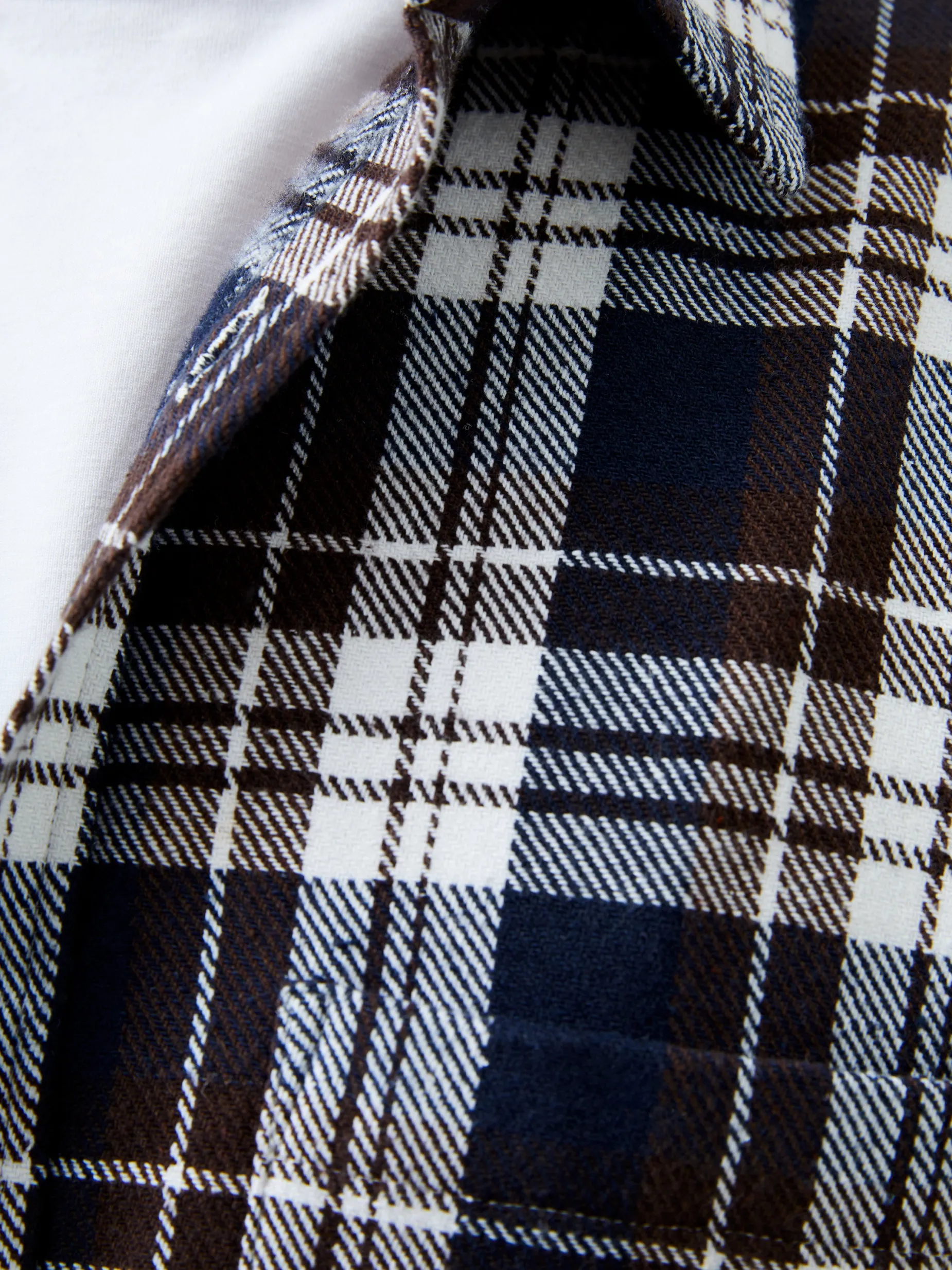 French Connection Shirts-Unbrushed Flannel Check Shirt