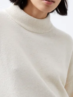 French Connection Jumpers & Cardigans-Vhari Recycled Grown On Neck Jumper