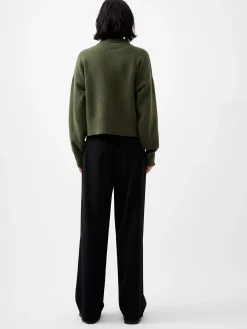 French Connection Jumpers & Cardigans-Vhari Recycled Grown On Neck Jumper