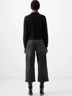 French Connection Jumpers & Cardigans-Vhari Recycled Long Sleeve Button Up Jumper