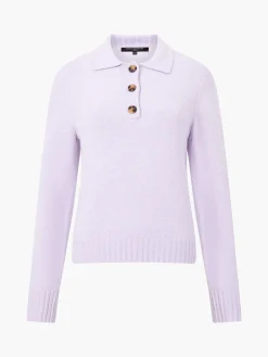 French Connection Jumpers & Cardigans-Vhari Recycled Long Sleeve Button Up Jumper