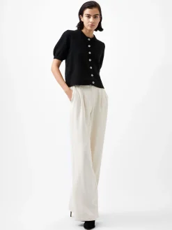 French Connection Jumpers & Cardigans-Vhari Recycled Puff Sleeve Cardigan