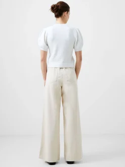 French Connection Jumpers & Cardigans-Vhari Recycled Puff Sleeve Cardigan
