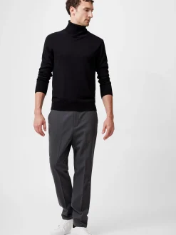 French Connection Knitwear-Viscose Blend Turtle Neck Jumper