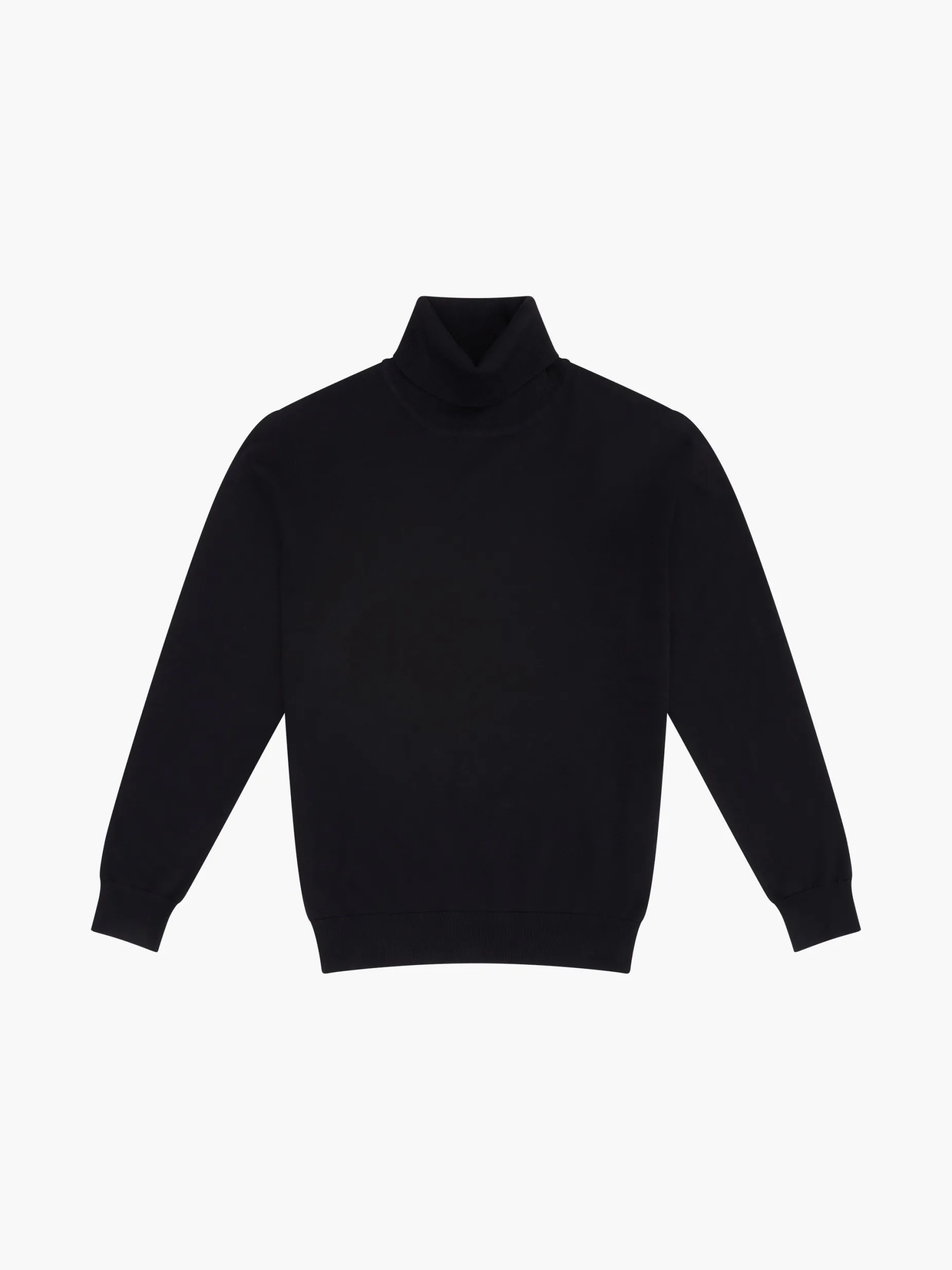 French Connection Knitwear-Viscose Blend Turtle Neck Jumper