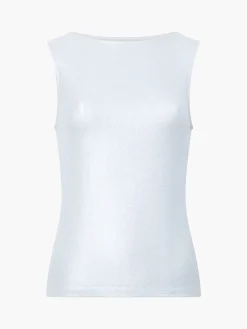 French Connection Tops|Jeans & A Nice Top-Vista Ribbed Foil Coated Tank Top