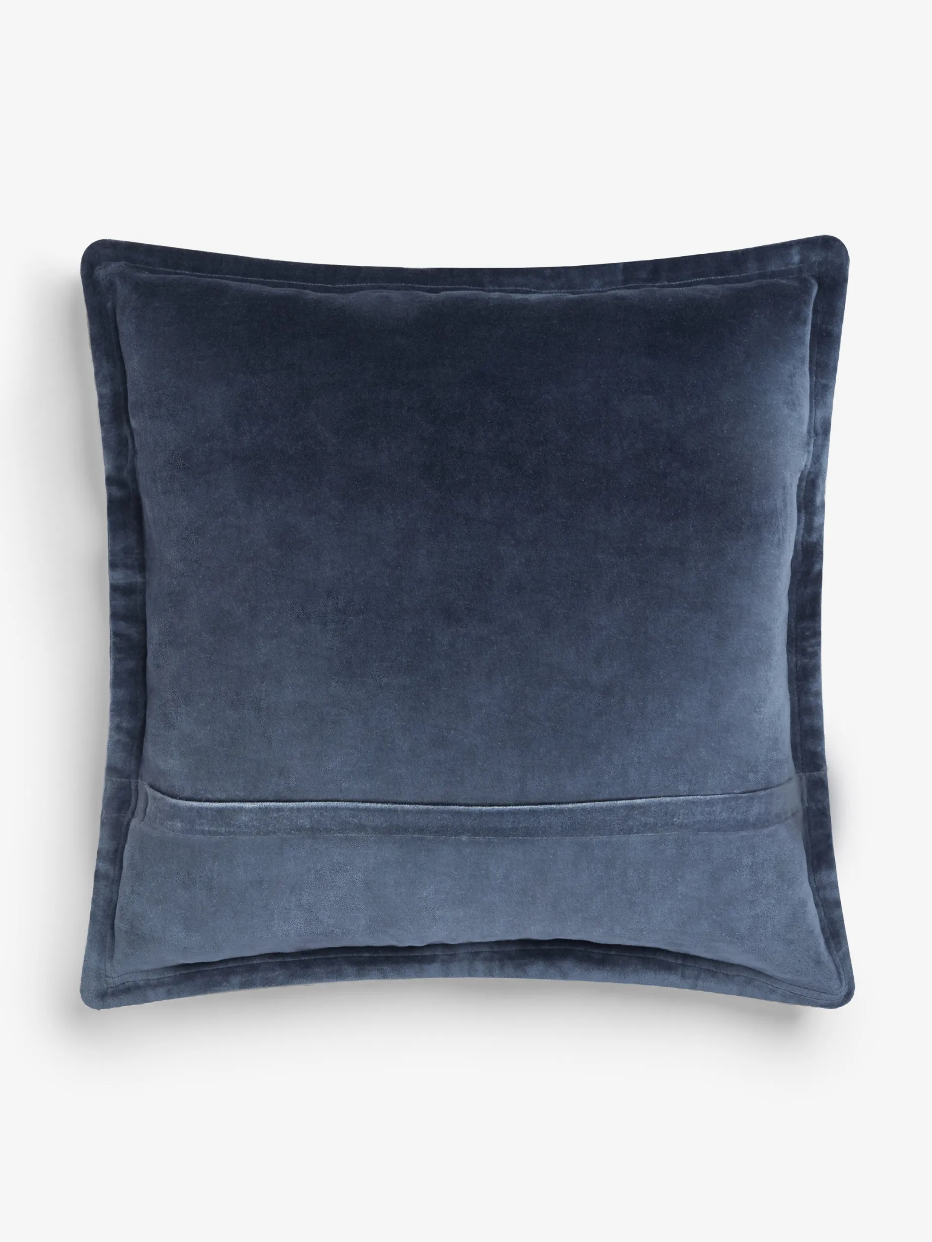 French Connection Cushions-Washed Velvet Navy Cushion