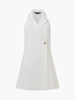 French Connection Party Dresses-Whisper Halter Blazer Mini Dress