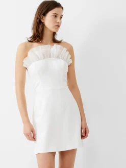 French Connection Party Dresses-Whisper Organza Strapless Mini Dress