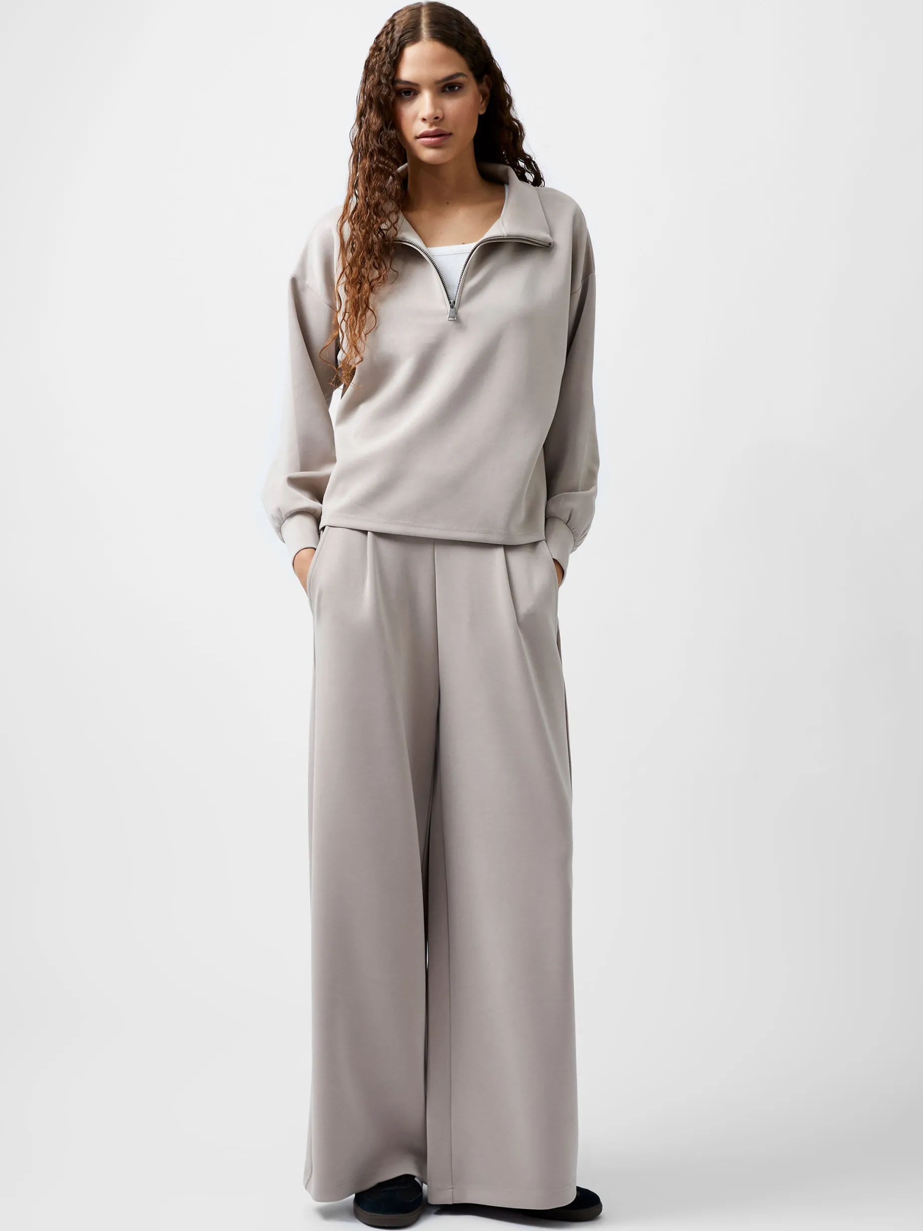 French Connection Jumpers & Cardigans|Co-Ords-Wren Half Zip Sweater