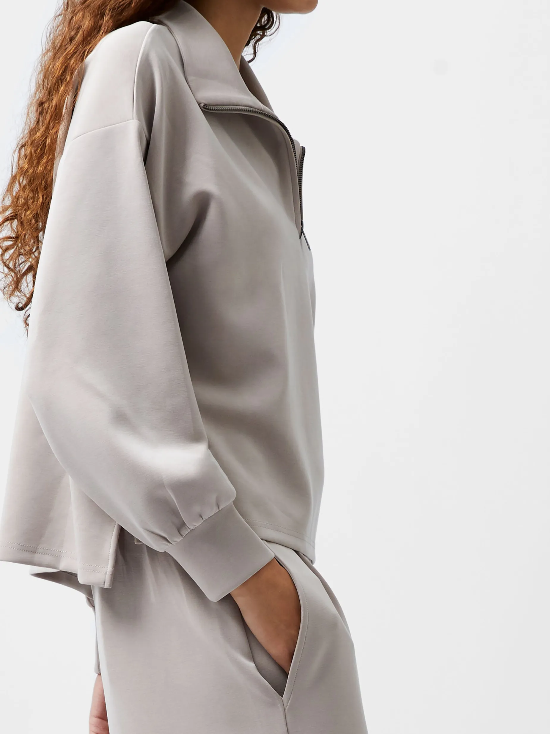 French Connection Jumpers & Cardigans|Co-Ords-Wren Half Zip Sweater
