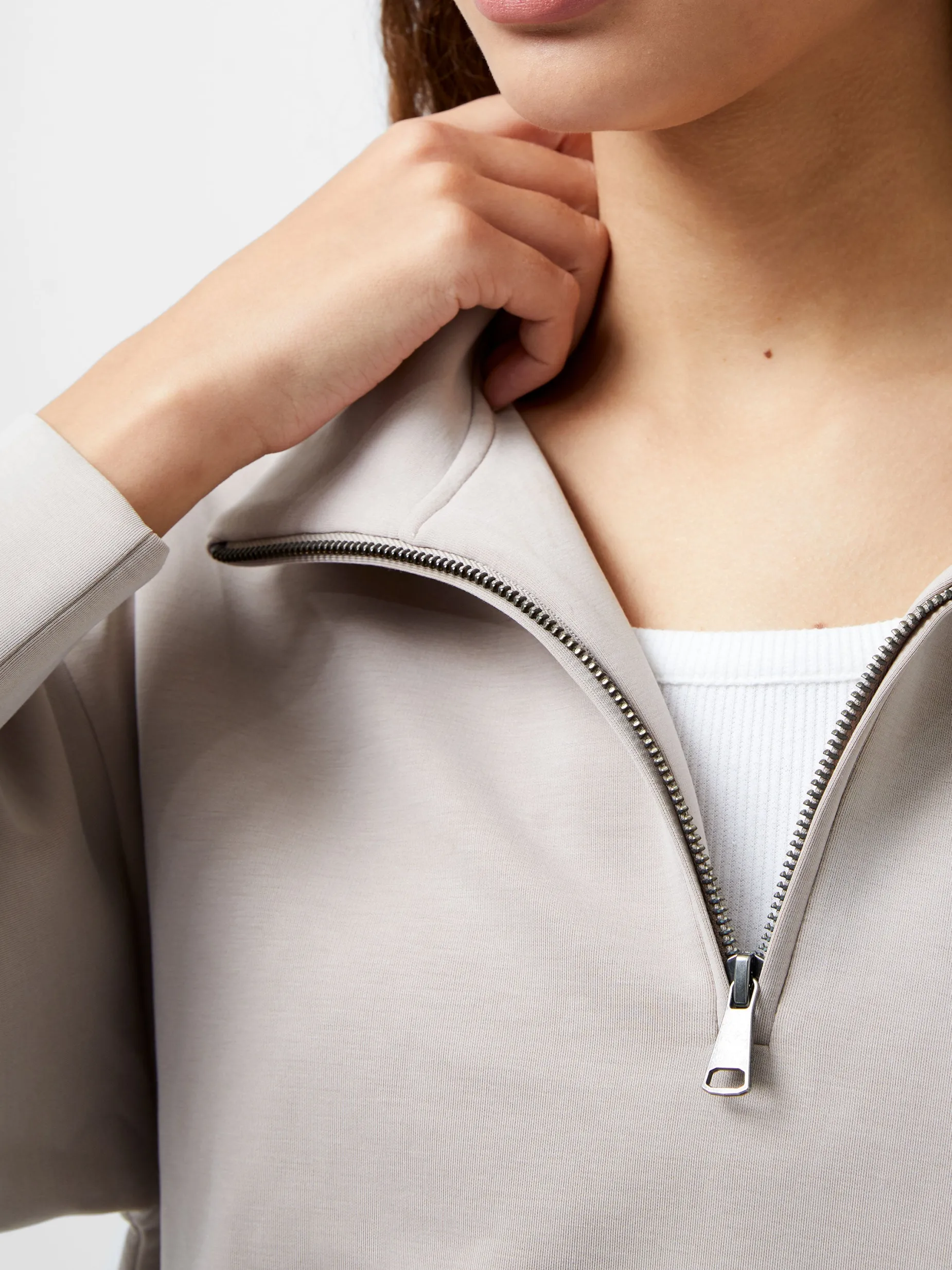 French Connection Jumpers & Cardigans|Co-Ords-Wren Half Zip Sweater