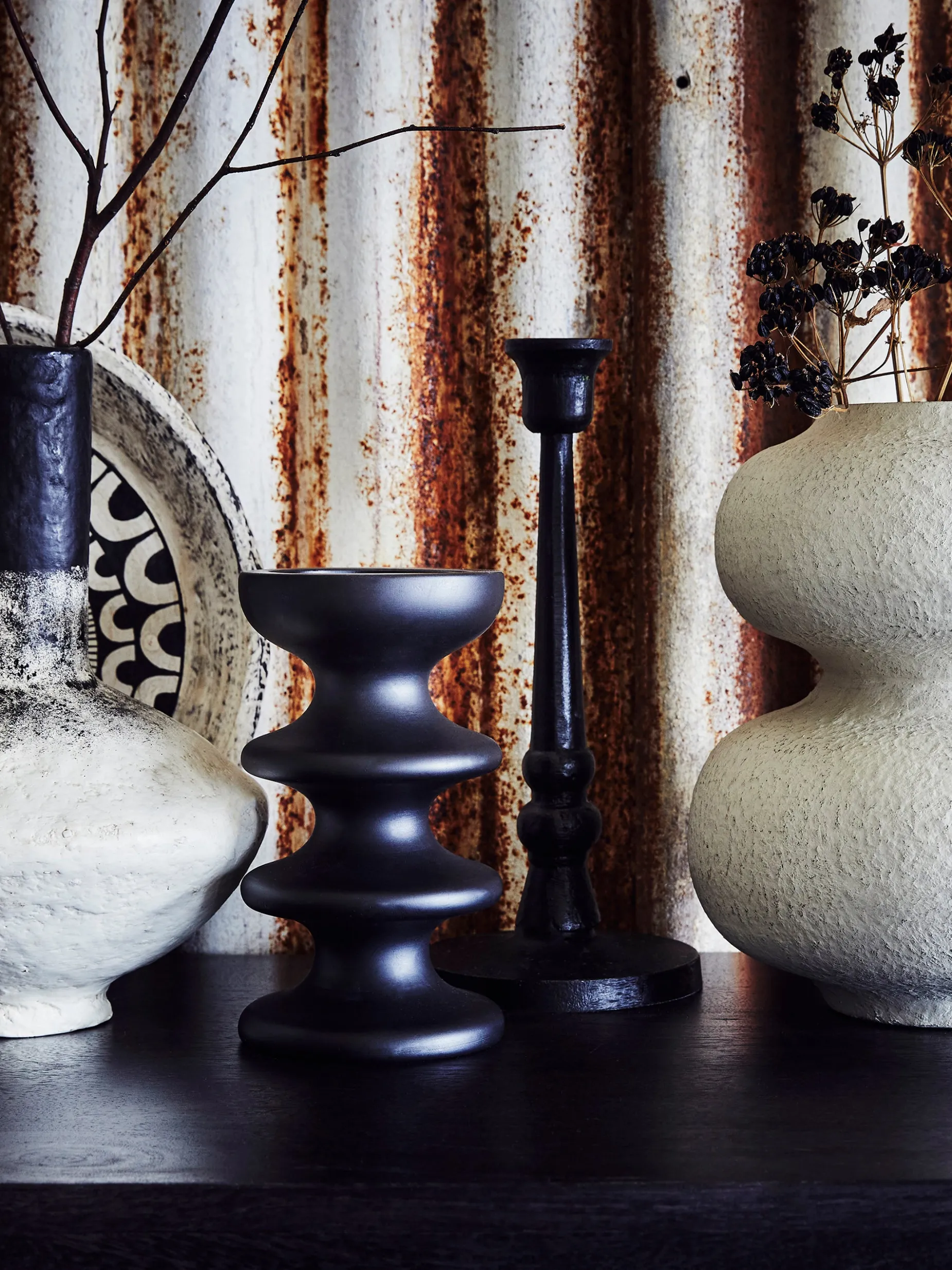 French Connection Home Accessories-Zulf Candle Holder
